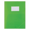 Elasticated File DONAU PP A4 480 Micron 3 Flaps Transparent