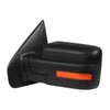 alxiang Left/Driver Side Mirror Power+Heated+ Signal+Puddle View Heavy Duty ABS