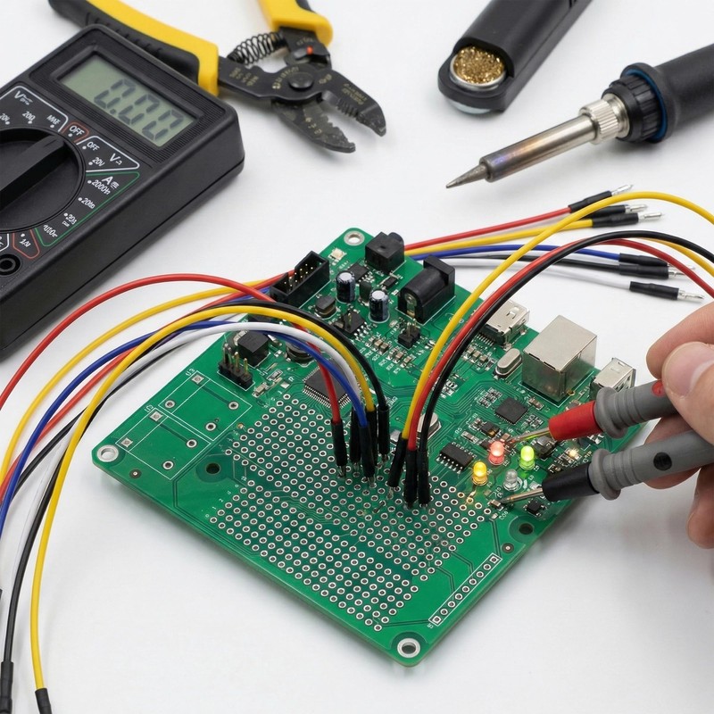 Electrical Parts, Through Hole Test Wire, Electronics Work, 7.9 inches