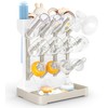 GoMaihe Baby Bottle Drying Rack: Space Saving Vertical Bottle Dryer
