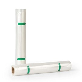 Klarstein Vacuum Sealer Bags for Vacuum Sealer Set of 2 Vacuum Bags Roll for Food, 28 x 300 cm BPA-Free Vacuum Bags for Sous Vide, Dry/Wet, Reusable Vacuum Bags