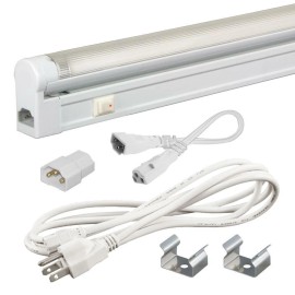 Eco Lighting T4 - 20W Under Cabinet Slim Linkable Fluorescent Lighting Fixture (L 21") 3000K