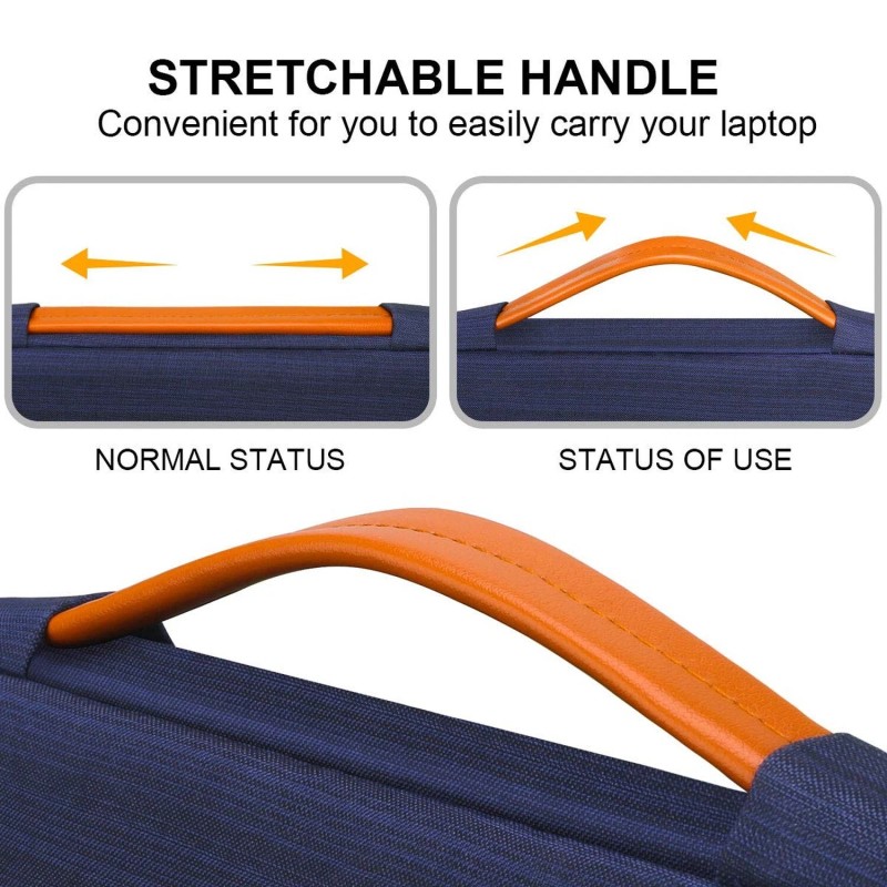 Lacdo 360° Protective Laptop Sleeve Case for 16 inch New