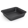 Sabichi Square Baking Pan, Carbon, Black, 20 x 20 x