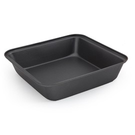 Sabichi Square Baking Pan, Carbon, Black, 20 x 20 x 5 cm