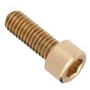 50Pcs Cap Hex Socket Screw Copper Fastener Hardware Tools Industrial