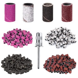 120 Stück Schleifbänder, professionelle Schleifbänder, 80 # 120 # 180 # 240 # Körnung Schleifmaschine Emeri Rollen Nagelfeile für Maniküre Pediküre