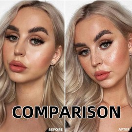 2pcs Freckle Pen,Freckles,Fake Frec-Kles,2 Colors Natural Lifelike Makeup Pen,Waterproof Long-Lasting Soft Dot Frec-Kle Pencil,For Natural Effortless Sunkissed Makeup,For Beginners(Grey+Dark Brown)