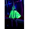 NIWOTA LED Light up Sequin Jacket for Women Flash Sparkly