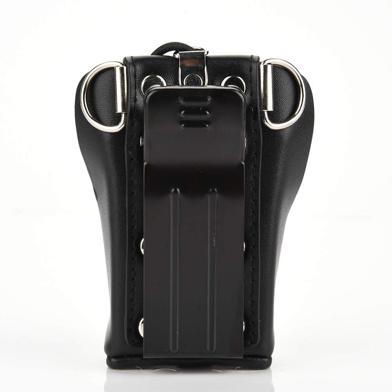 Funda de cuero Funda de transporte Funda para GP328plus/GP338plug/GP344/GP388 Radio