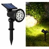 9 LED Solar Powered Garden Spotlight – Adjustable IP65 Waterproof