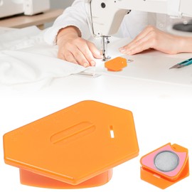 JJUNW Magnetic Seam Guide, Removable Magnetic Seam Guide with Scale Multifucntional Magnetic Seam Guide Universal Magnetic Seam Sewing Guide for Beginners