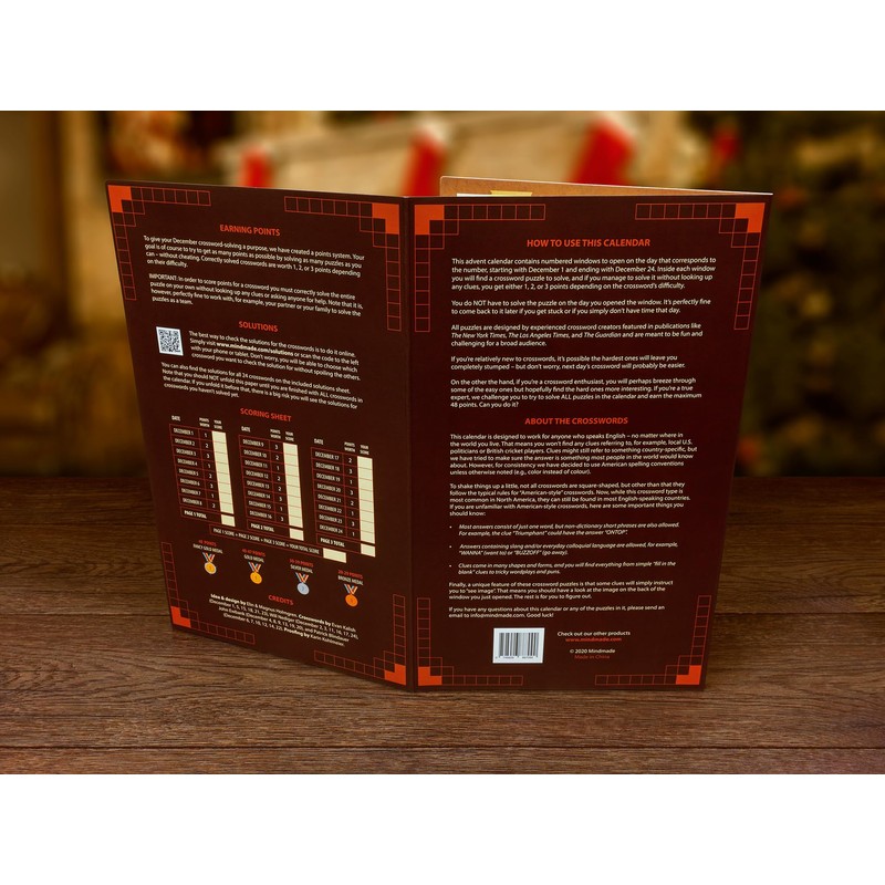 The Advent Calendar for Crossword Lovers – Volume 1