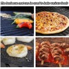 Non-Stick BBQ Grill Mesh Teflon Grilling Net Barbecue Mat, 2Pcs