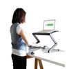 Uncaged Ergonomics WESDb Standing Desk Conveter, black