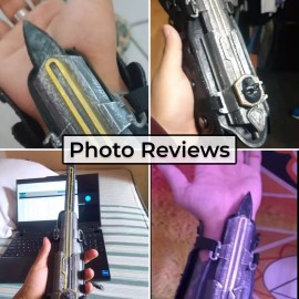 Eden Assassin's Creed 1:1 Sleeve Arrow Sleeve Blade Prop Can be Ejected Cosplay Decor