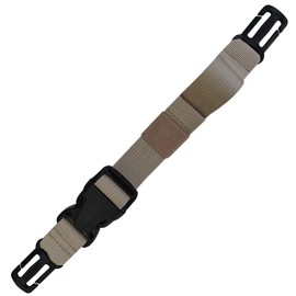 HDHYK Heavy Duty Adjustable Backpack Chest Strap Nylon 1 Inch Webbing Chest Belt-Backpack for Webbing on The Backpack up to1in [ Khaki]
