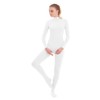 SUPRNOWA Women's Jumpsuit Bodycon Footed Unitard Long Sleeve Bodysuit with