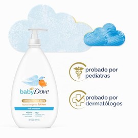 Loción Baby Dove, rica humedad, rica hidratación, 591,47ml