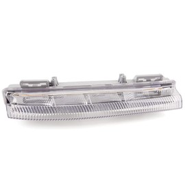 G-PLUS Front Daytime Running Light Assembly Super Bright Fog Driving Lamp Compatible with Benz W204 S204 W212 R172 C230 C250 C300 C350 E350 E400 E550 w/LED Bulbs 2049069000 Right Side