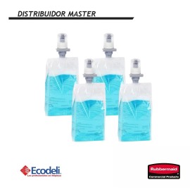 Rubbermaid Shampoo En Espuma C/4 Pz 1100 Ml C/u. Rubbermaid 92540