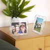 FloralGrace Set of 4 Mini Picture Frames Magnet 8 x