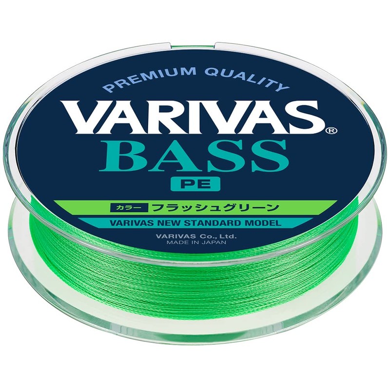バリバス(VARIVAS) VARIVAS バス PEX4 150m フラッシュグリーン 0.6号 (10LB)