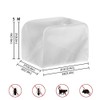 Talayituse Cat Flower Print Toaster Cover 2 Slice Wide Slot,