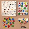ASPA Rompecabezas de ABCDario 3-D Didáctico Infantil para su Desarrollo