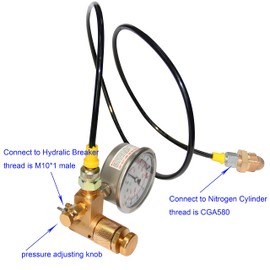 XZT JY03 Hydraulic Breaker Hammer, Nitrogen Gas Charging kit, Nitrogen Gas Pressure Test Tools