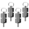 SPARKWHIZ Weld-On 5/8" Spring Latch Assembly with Plain Tube, Trailer