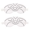 Baker Ross FE429 Sloth Fabric Sleeping Mask for Painting, Pack