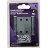Hardware Essentials 851740 General Purpose Square Corner Hinges Fixed Pin