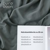 puredown Set of 2 Fitted Sheets 200 x 200 cm