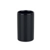Spirella Zahnputzbecher Zahnbürstenhalter Keramik Tube 7x11,5 cm Schwarz