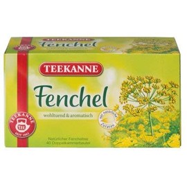 TEEKANNE Fenchel (fennel) /40 tea bags / German-Import
