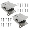 FINBe 2pcs Locking Hinge Heavy-Duty Bracket 0-180 Degree Folding Table