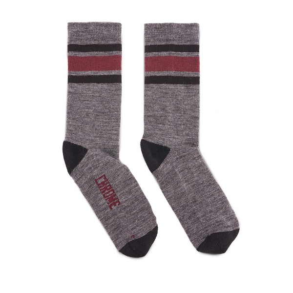 Chrome Merino Stripe Crew EU 38-42