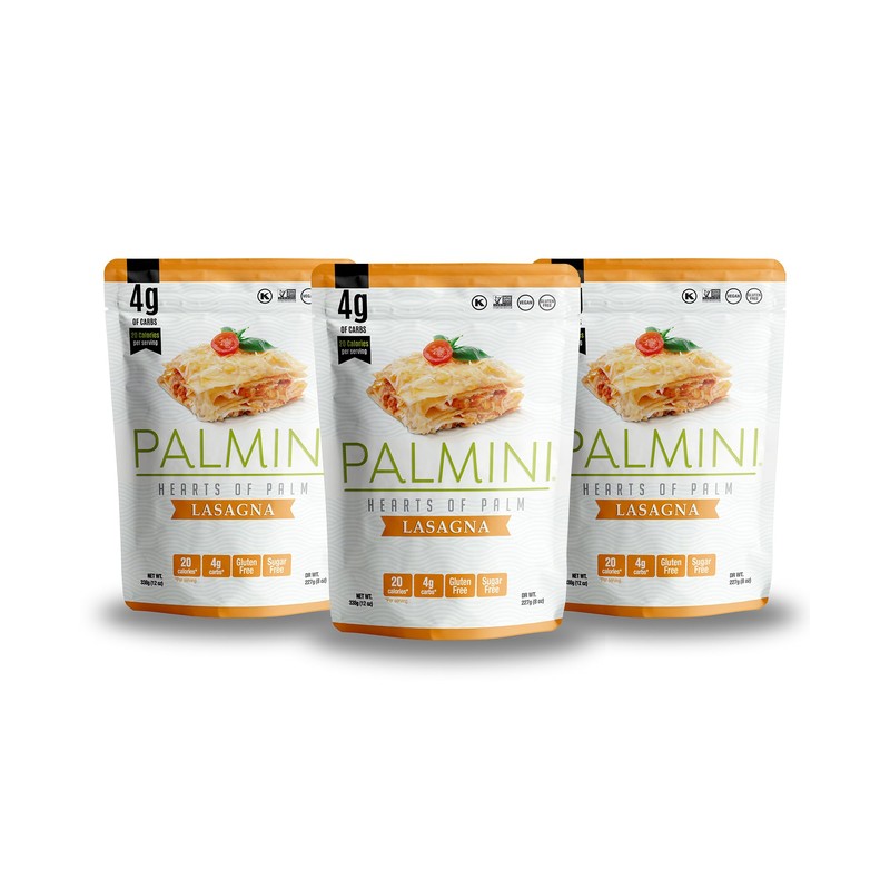 Palmini Lasagna Sheets | Low-Carb, Low-Calorie Hearts of Palm Lasagna