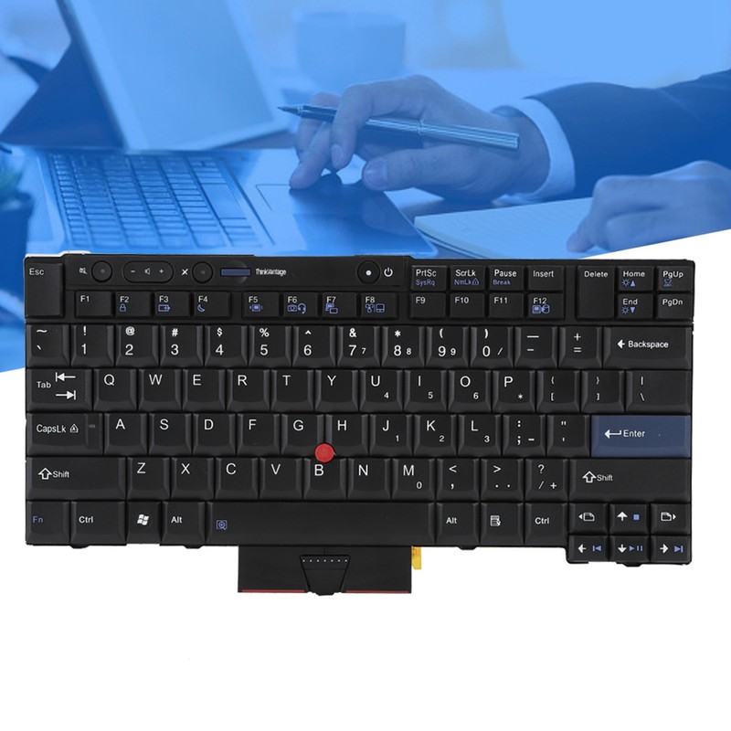 For Lenovo IBM T410/T410S/T400S/T520/T420/X220/T510/W510 Laptop Replace Keyboard