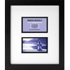 Business Card Display Frame (2 Cards, Black Frame)