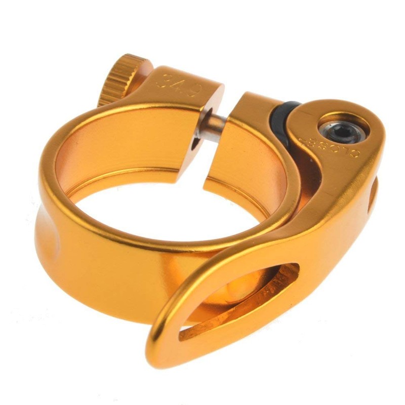 Ruifu Aluminum Alloy Lightweight Quick Release Seatpost Clamp Easy Installation