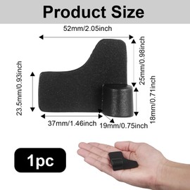 Bread Maker Paddle for Panasonic Breadmaker Standard Kneading Paddle Non Stick Breadmaker Mixing Spares Teflon Coated Kneader Paddle Bread Maker Machine Blade Parts Durable Replacement Accessories