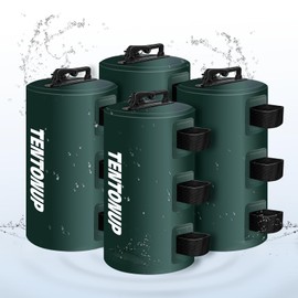 TENTONUP Canopy Water Weights Bag 8PACK, 440 LBS Heavy Duty Tent Water Weights Bag for Pop Up Canopy,Canopies,Tent,Gazebo,Green