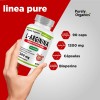 L Arginina Pure, Vegana, 90 Cápsulas. Purely Organics. Sabor Sin