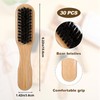 30 Pack Boar Bristle Hair Brush Bulk, Bulk Soft Bristles