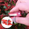 SagaSave 16PCS Erntewerkzeug, Fingermesser, multifunktionales Erntemesser, Fingermesser für den Garten,