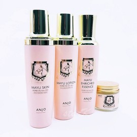 Ange Mayu Skin Lotion Essence Cream 4 types basic set, 1 set / 앙쥬 마유 스킨 로션 에센스 크림 4종 기초 세트, 1세트