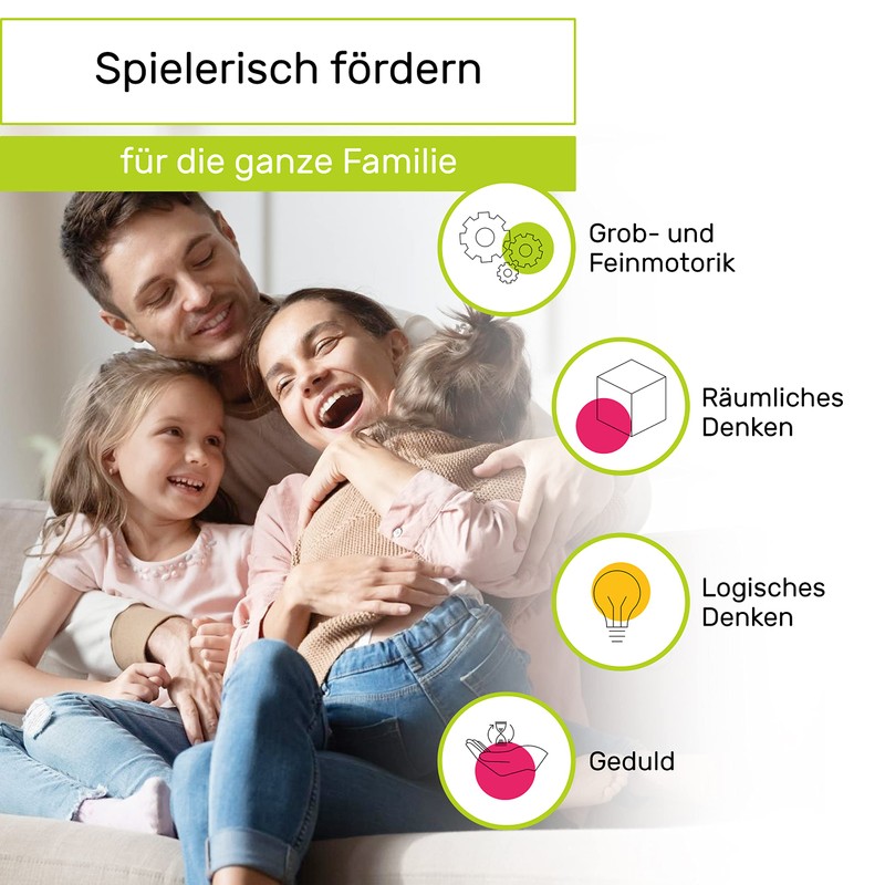 CUBIDI® Magic Cube Set - Speed Cube Set 2 x