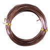 15.5 Metres Brown Aluminium Craft Wire, 16 Gauge 1.5 mm